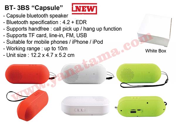 Bluetooth Speaker Capsule Bt 3bs 