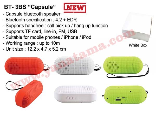 Bluetooth Speaker Capsule Bt 3bs  600x400